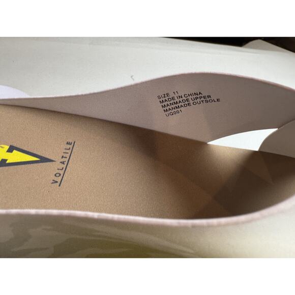 Volatile Shoes Womens Size 11 Ablette Sandals Platform Slip On Comfort Camo - Picture 7 of 10